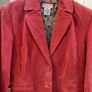 Women’s Leather Blazer